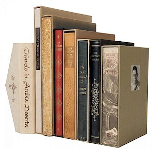 Group of 8 Travel and History Volumes by The Limited Editions Club and Other Presses.
