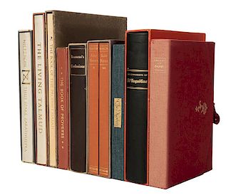 Group of Nine Volumes on Religion and Philosophy by The Limited Editions Club.