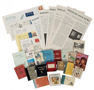 Collection of Mid-Century Miniature Books and Pamphlets.