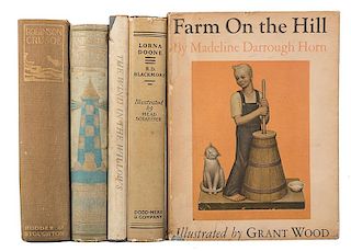 Five Vintage Storybooks by Notable Illustrators.