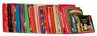 Group of Vintage Pop-Up, Moveable, and Interactive Christmas Storybooks.