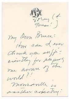 Harper Lee Autograph Letter Signed.