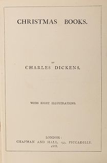 Dickens, Charles. Christmas Books.