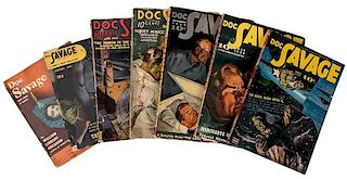 Doc Savage. Lot of Seven Issues.