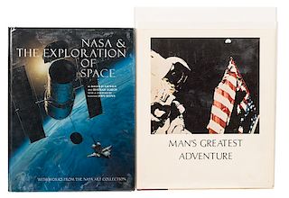 NASA & The Exploration of Space, Signed by Six Astronauts.