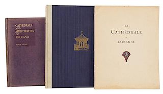 Three Volumes on Churches and Cathedrals.