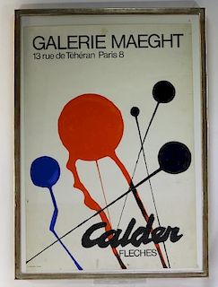Alexander Calder Galerie Maeght Exhibition Poster