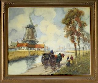 Francis Vreeland Impressionist Landscape Painting