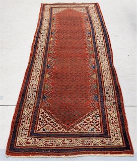 North West Persian Serabend Wool Runner Carpet Rug