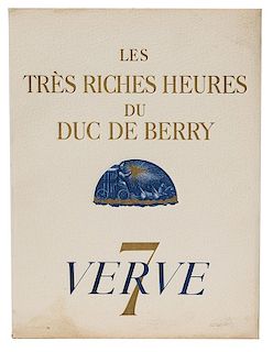 Verve. The French Review of Art.