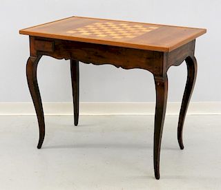 French Bloomingdale's Provincial Game Table