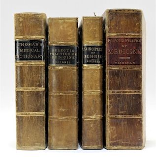 4 19C. Thomas Scudder Ecletic Medicine Books