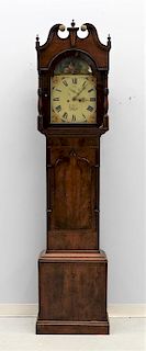 Zaccheus Dyson Sheffield Chippendale Tall Clock