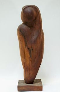 Aft Constantin Brancusi Modernist Carved Wood Muse