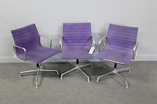 MIDCENTURY. 3 Eames By Herman Miller Swivel Chairs