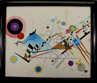 Signed, Contemporary Abstract Painting