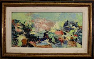Boyers, Signed 20th C. Abstract Painting