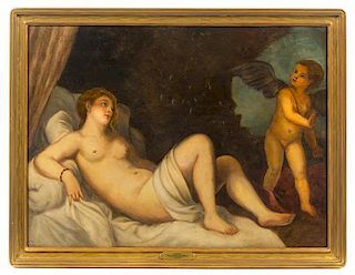 * After Tiziano Vecelli (Titian), (18th/19th Century), Danae