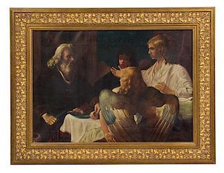 * After Rembrandt van Rijn, (19th Century), Abraham Serving the Three Angels