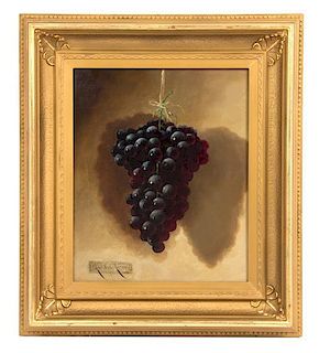 * Artist Unknown, (19th Century), Still Life with Grapes