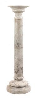 * A Continental Marble Pedestal Height 35 inches.