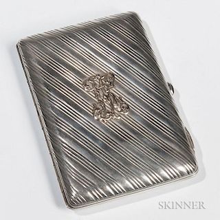 Russian .875 Silver Cigarette Case