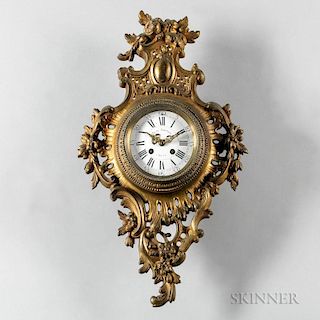 Louis XV-style Wall Clock