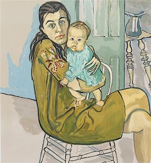 Alice Neel, (American, 1900-1984), Mother and Child, 1982