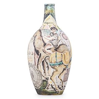 MARCELLO FANTONI Vase with Roman soldiers