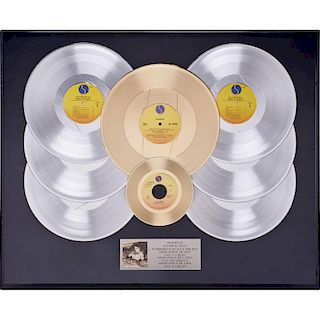 MADONNA; SIRE RECORD CO. Gold and platinum records