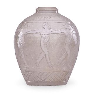 EDOUARD CAZAUX Stoneware vase