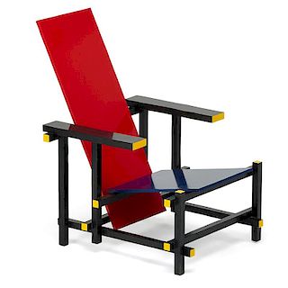 GERRIT RIETVELD Red Blue chair