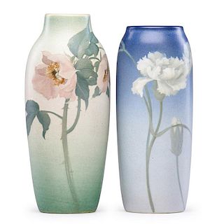 ED DIERS; F. ROTHENBUSCH; ROOKWOOD Two vases