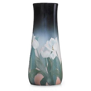 KATARO SHIRAYAMADANI; ROOKWOOD Iris Glaze vase
