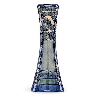 M. LeBLANC; NEWCOMB COLLEGE Tall early vase