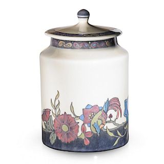PATTI CONANT; ROOKWOOD Jewel Porcelain jar