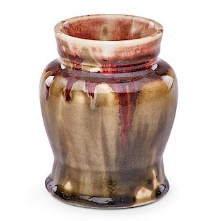 ERNEST CHAPLET Oxblood vase