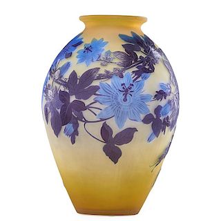 GALLE Large passion flower vase