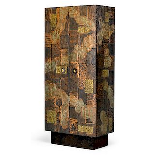 PAUL EVANS Tall Patchwork cabinet