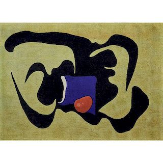 ARSHILE GORKY; V'SOSKE "Bull in the Sun" rug