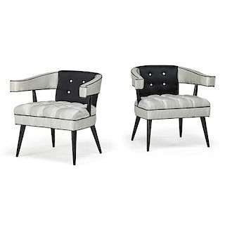 WILLIAM "BILLY" HAINES (Attr.) Pair of chairs