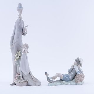 Two (2) Lladro Porcelain Figures.