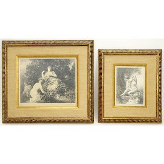 Two (2) After: Henri Fantin-Latour, French (1836 - 1904) Lithographs, Each Pencil Signed Lower Right. Includes: "Verite" and 