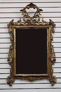 French Gilt/Carved Wooden Mirror
