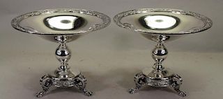 Reed & Barton Silverplate Footed Compotes (2)