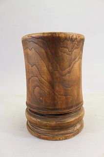 Chinese Hardwood Large Brush pot
