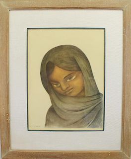 Diego Rivera (1886 - 1957) Framed Print