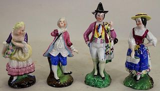 (4) French Porcelain Figurines