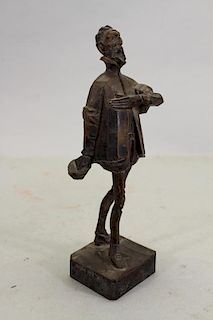 Vintage Carved Don Quixote Figure