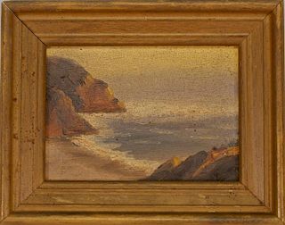 American School, Painting of a Coastal Scene